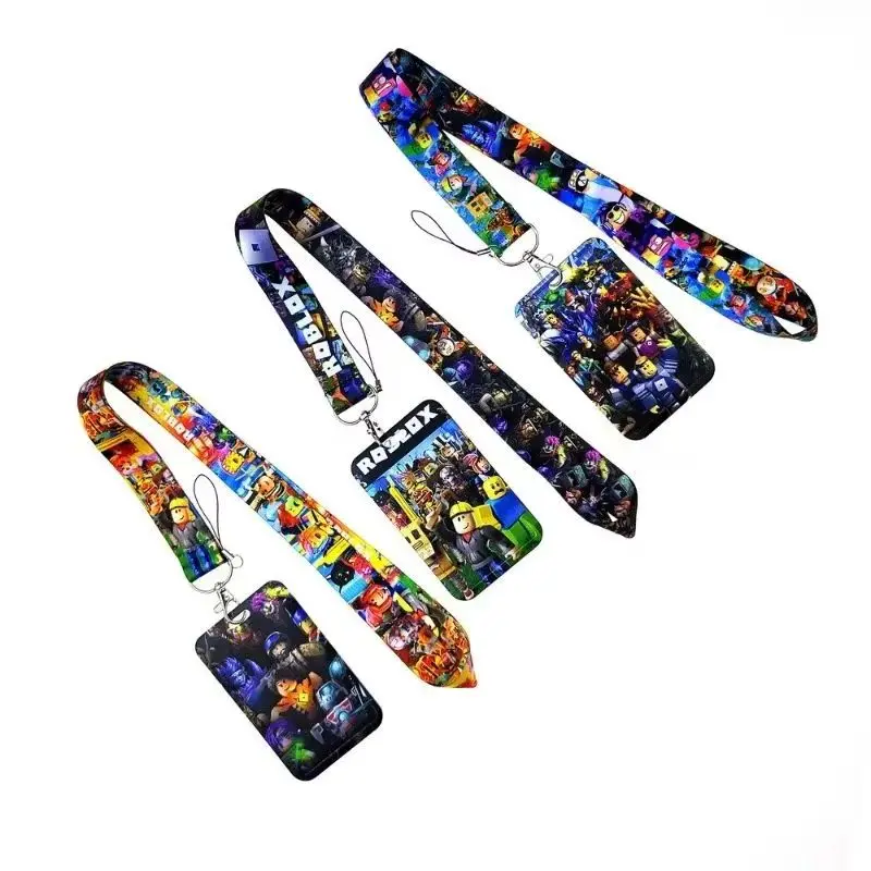 Gaming Accessories Roblox - Nieuwe Robloxs mobiele telefoonkaarthouder Sleutelaccessoire Buskaarten