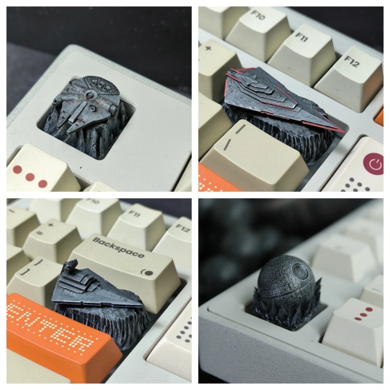 Gaming Accessories To 3D Print - Origineel handgemaakt hars 3D-geprint Death Star
