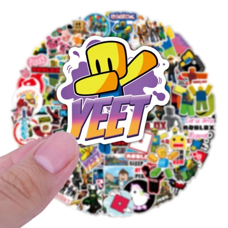 Gaming Accessories Roblox - Roblox Leuke Cartoon Stickers Pack 50/100