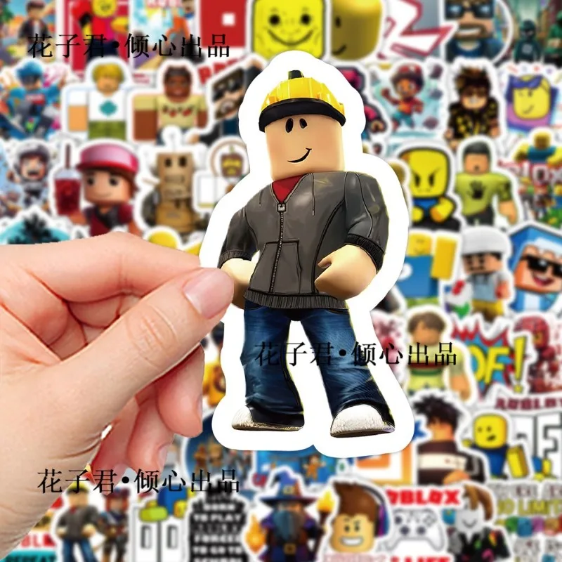 Gaming Accessories Roblox - Nieuwe Robloxs-perifere stickers Creatieve cartoonspelkarakters Waterdichte
