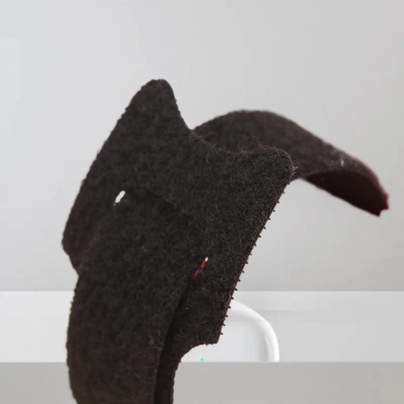 Gaming Accessories To 3D Print - 3D-geprinte oortelefoononderdelen met puntige hoornmotief en