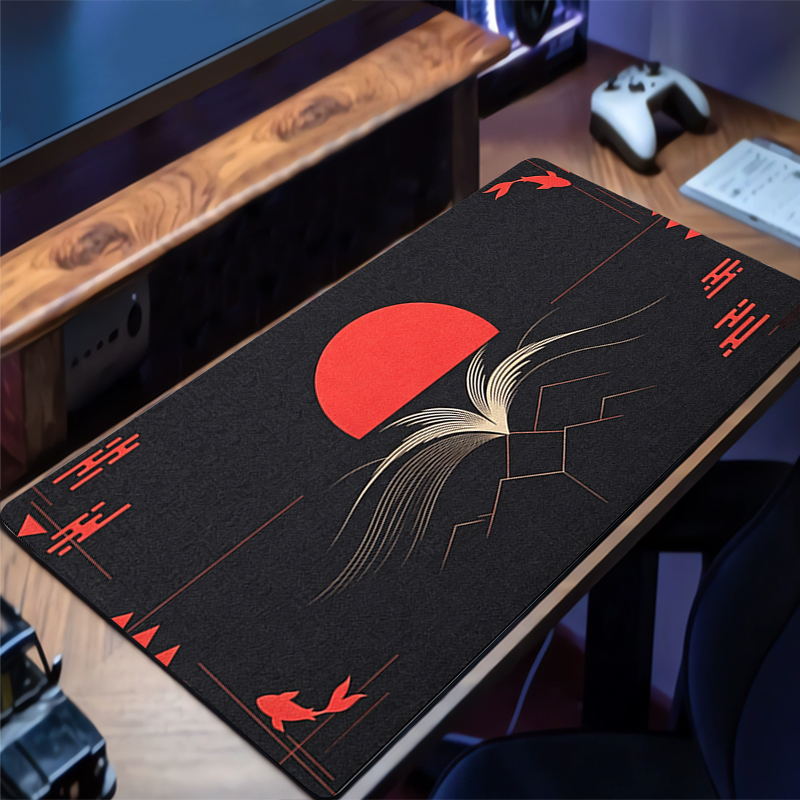 Gaming Accessories Gamer - Muismat Sun Abstractie XL Lockedge Grote