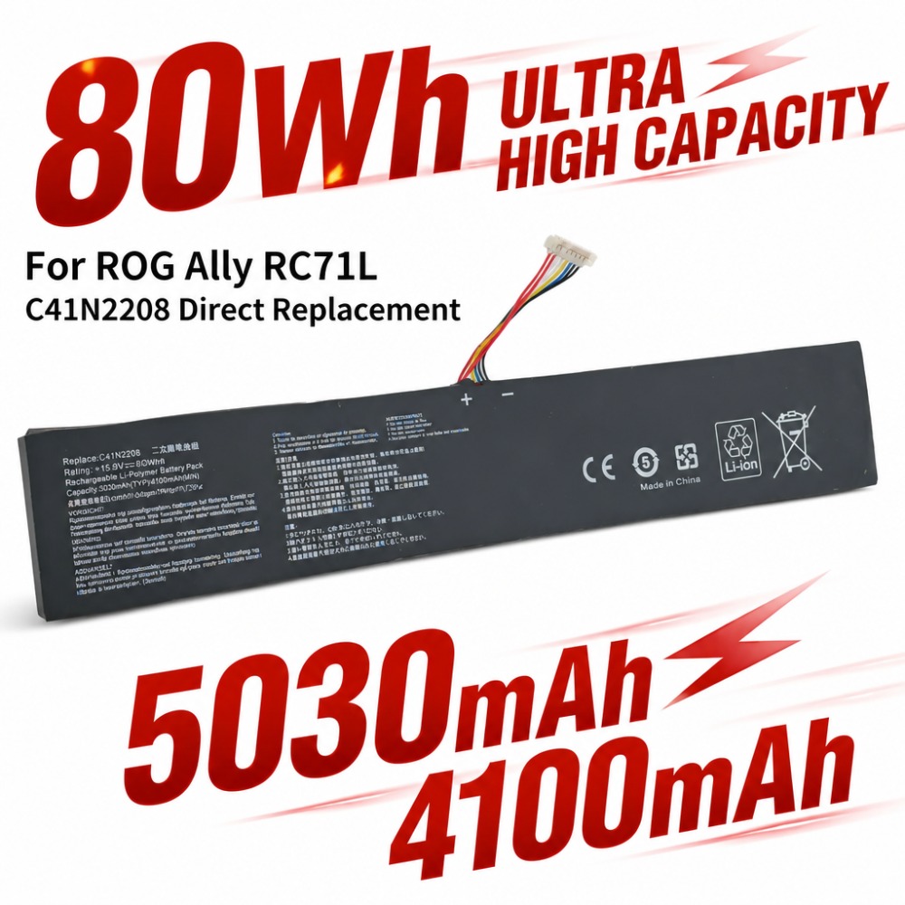 80Wh 5030mAh 4100mAh Voor ASUS - Gaming Accessories Asus recensie en prijs