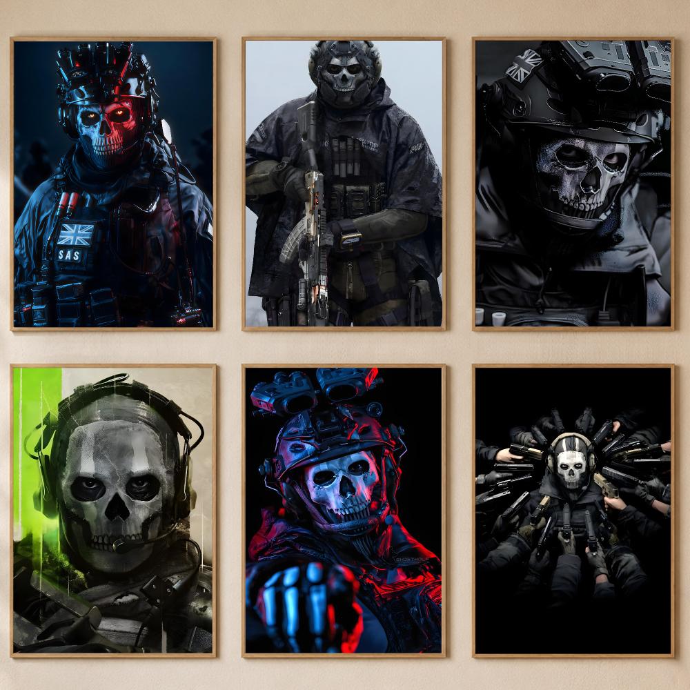 Call of Duty Simon Ghost Riley - Gaming Accessories Wallpaper recensie en prijs