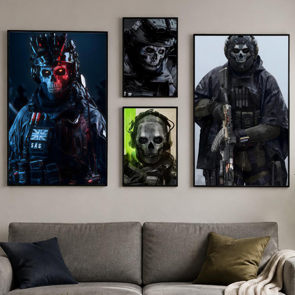 Call of Duty Simon Ghost Riley - Gaming Accessories Wallpaper recensie en prijs