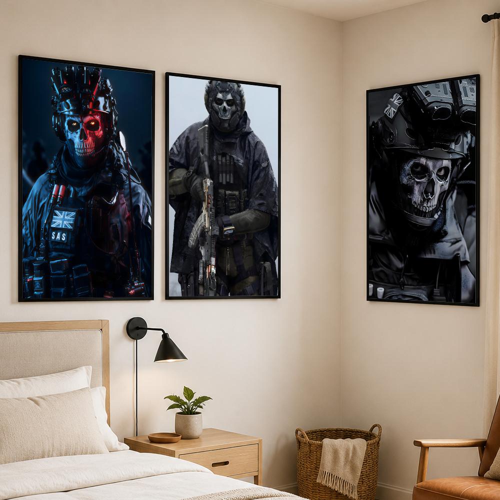 Call of Duty Simon Ghost Riley - Gaming Accessories Wallpaper recensie en prijs