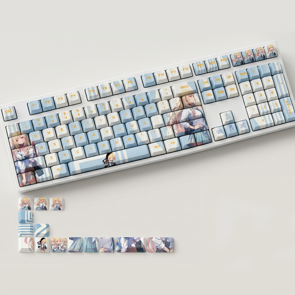 Anime Gaming Keycaps 122 Toets - Gaming Set Accessories recensie en prijs