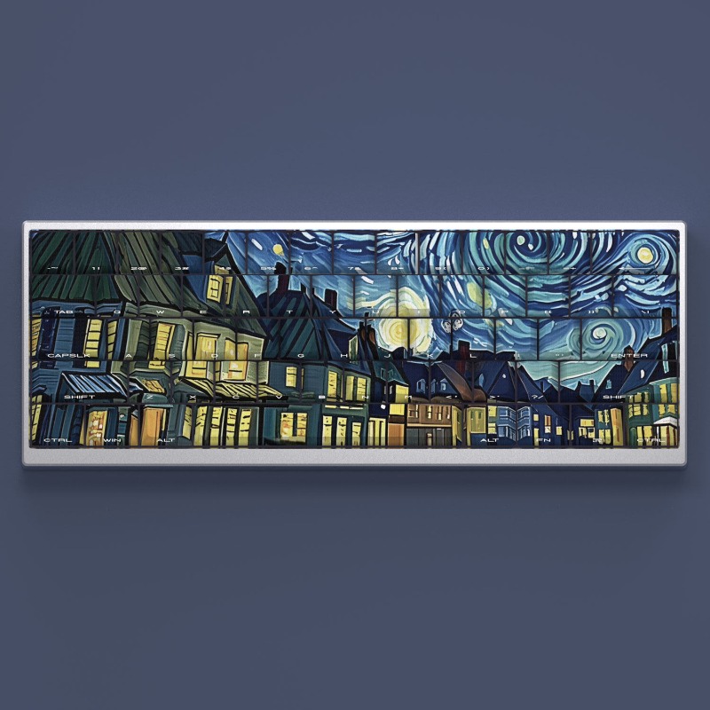 Van Gogh Starry Sky Thema Keyc - Gaming Accessories For Gaming Laptop recensie en prijs