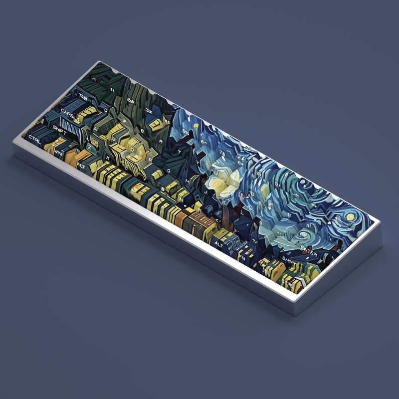 Van Gogh Starry Sky Thema Keyc - Gaming Accessories For Gaming Laptop recensie en prijs