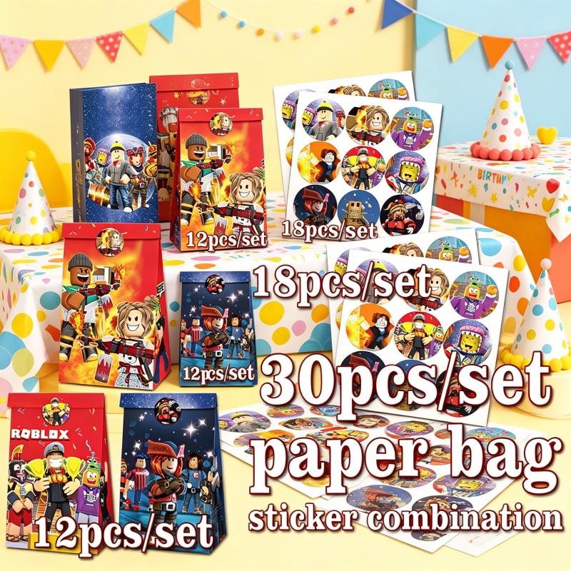 Robloxed Paper Bag Sticker Com - Gaming Accessories Roblox recensie en prijs