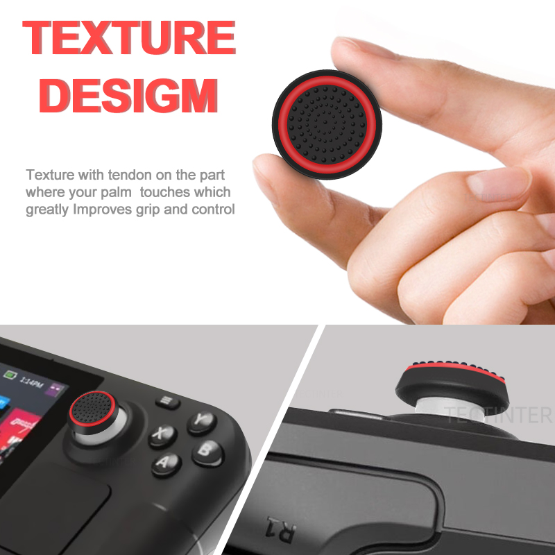 4 stuks siliconen analoge thum - Gaming Accessories Xbox Series X recensie en prijs