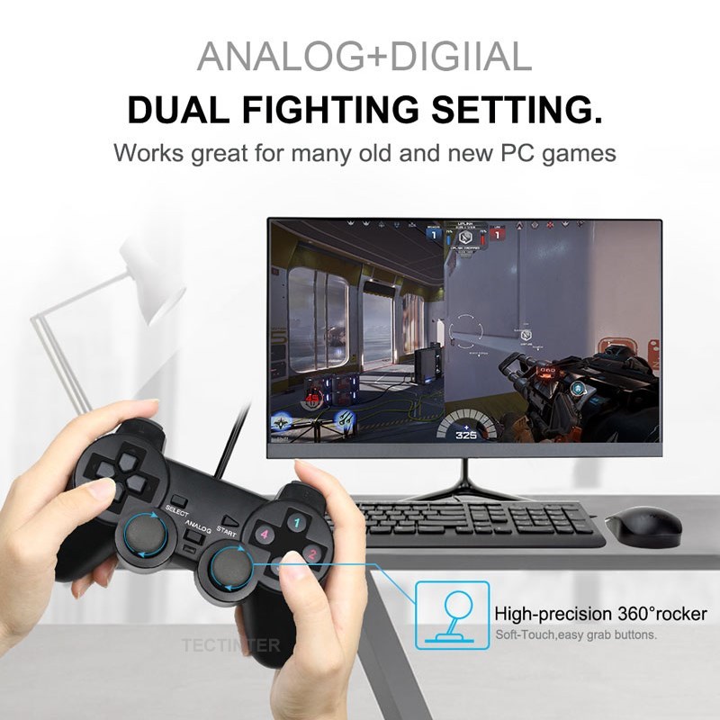 Bedrade USB PC Gaming Joystick - Gaming Accessories For Gaming Laptop recensie en prijs