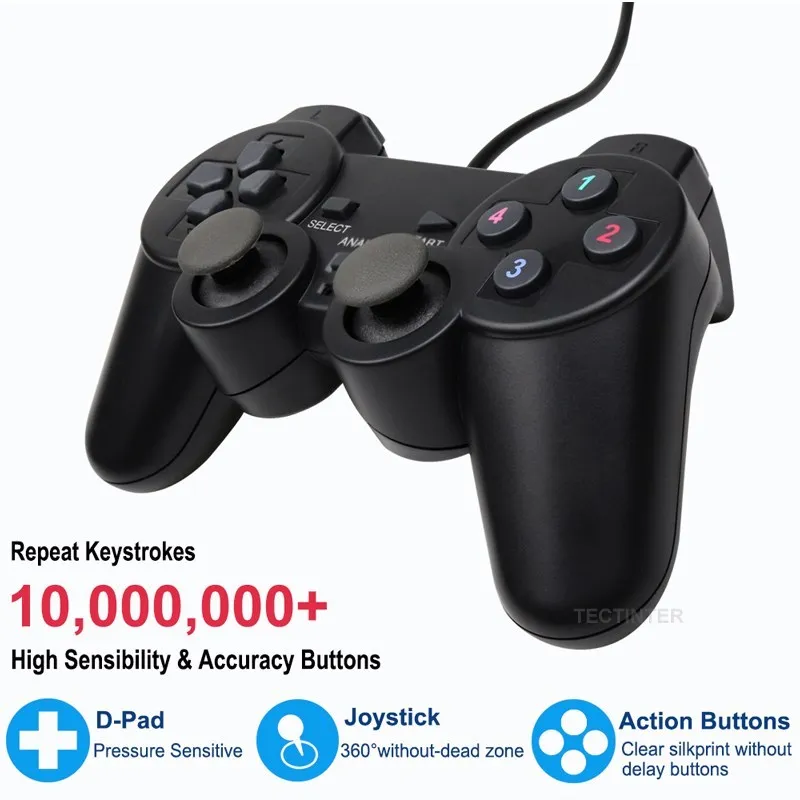 Bedrade USB PC Gaming Joystick - Gaming Accessories For Gaming Laptop recensie en prijs