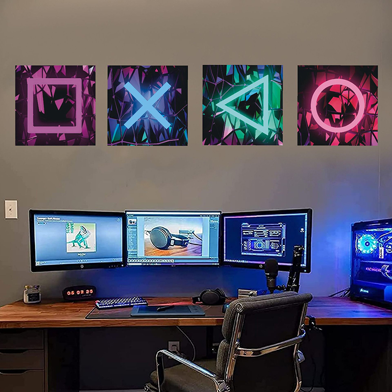 4 STKS Kids Gaming Room Game W - Gaming Accessories Wallpaper recensie en prijs