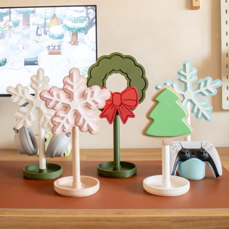 Sneeuwvlok-hoofdtelefoonstanda - Gaming Accessories To 3D Print recensie en prijs
